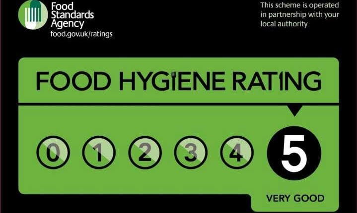 Cornwell House achieves top food rating