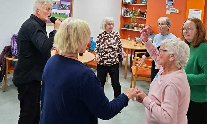 First social at Lancing dementia hive