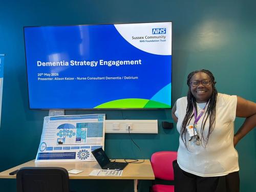 NHS at a Dementia Awareness Week event
